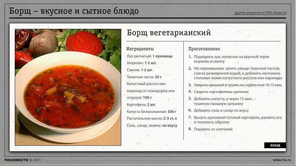 Рецепты в мультиварке рецепты с фото пошагово борща