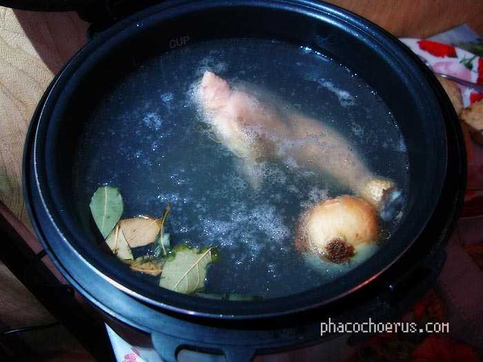 Как сварить куриный бульон в мультиварке - пошаговый рецепт