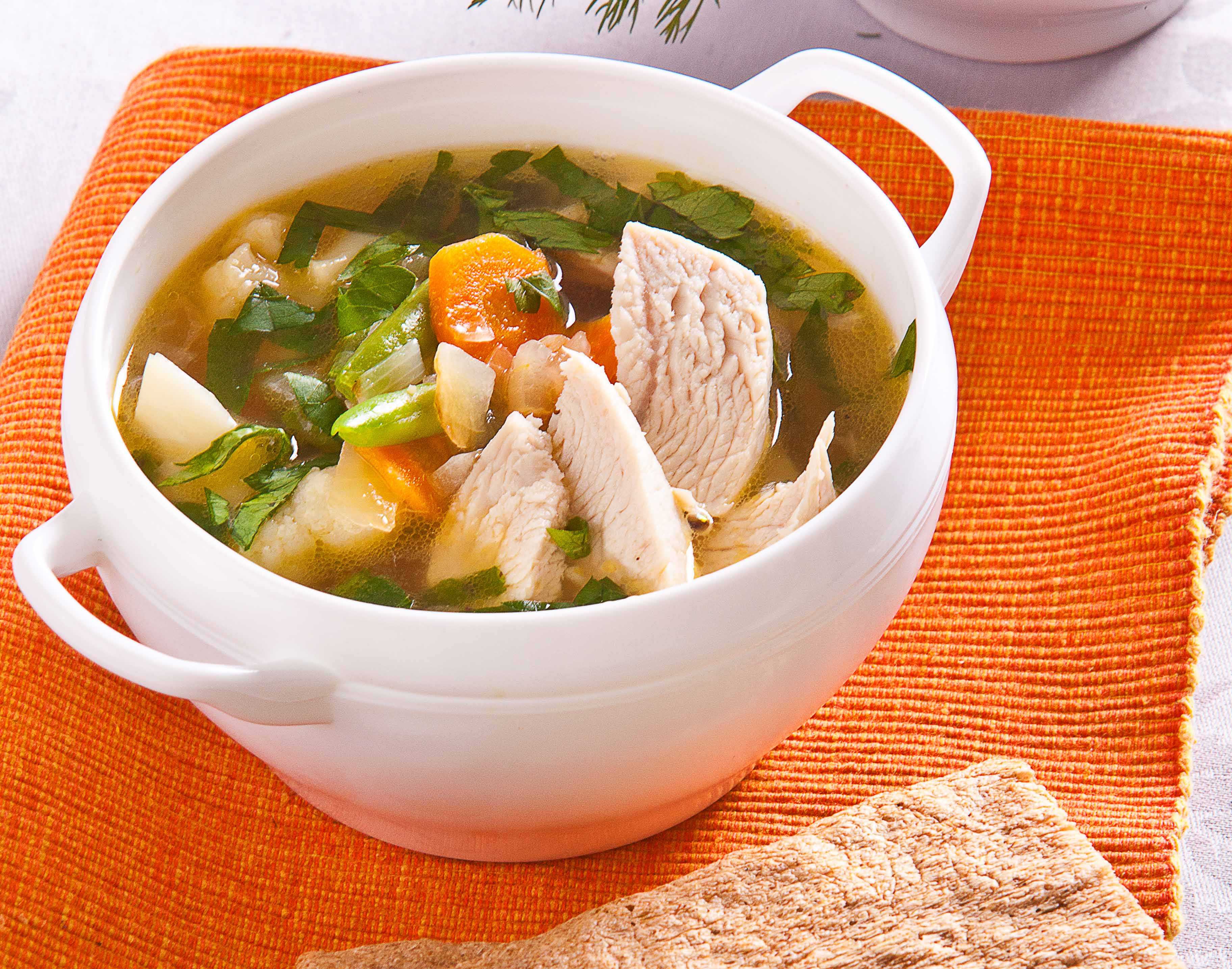 Суп из голени индейки рецепт с фото пошагово - 1000.menu