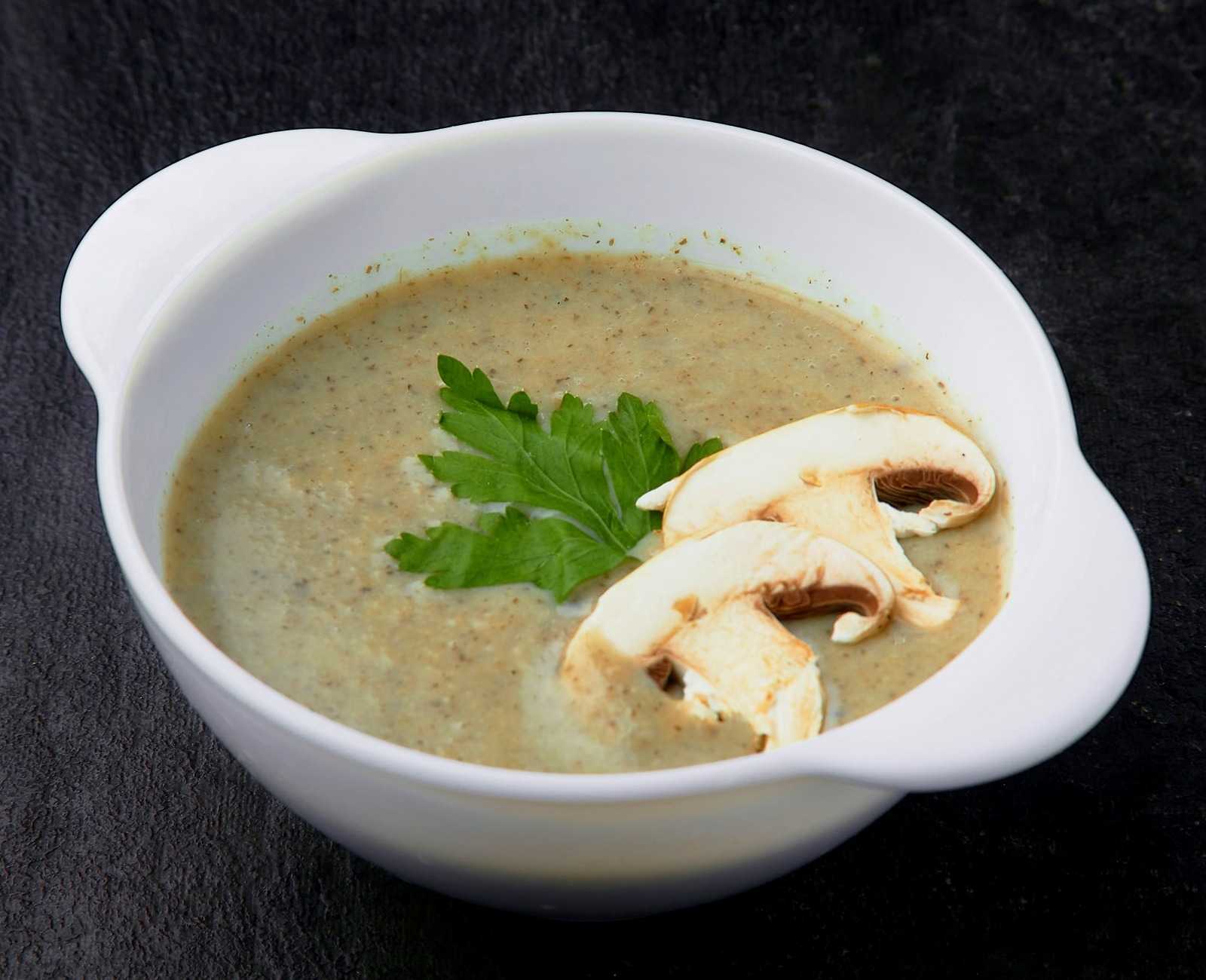 Крем суп из шампиньонов со сливками рецепт с картошкой пошаговый рецепт с фото