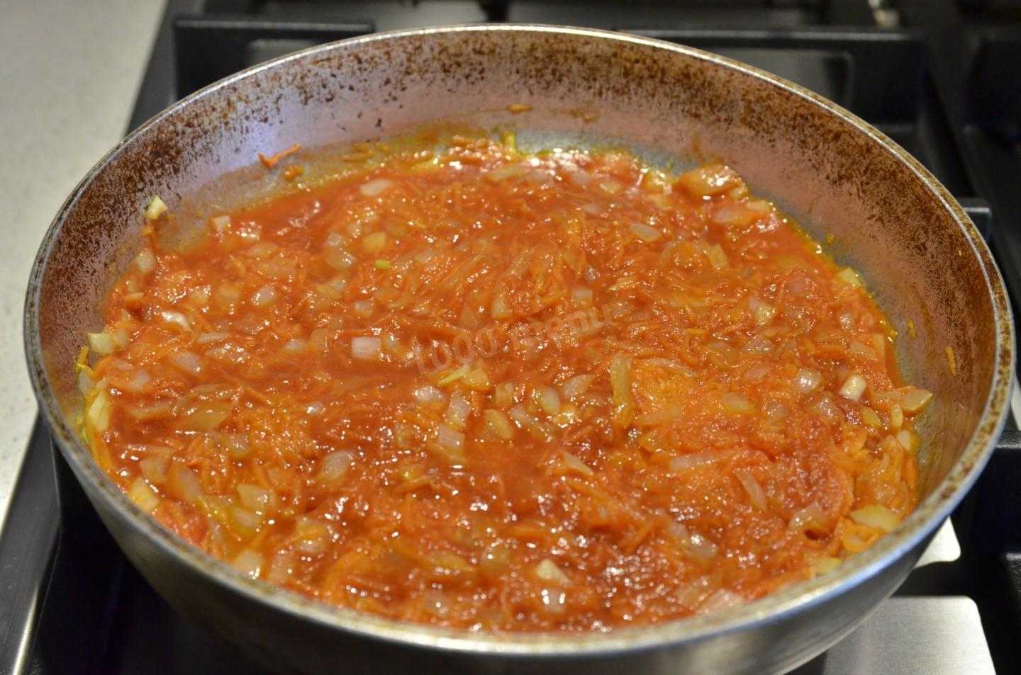 Овощной суп на курином бульоне