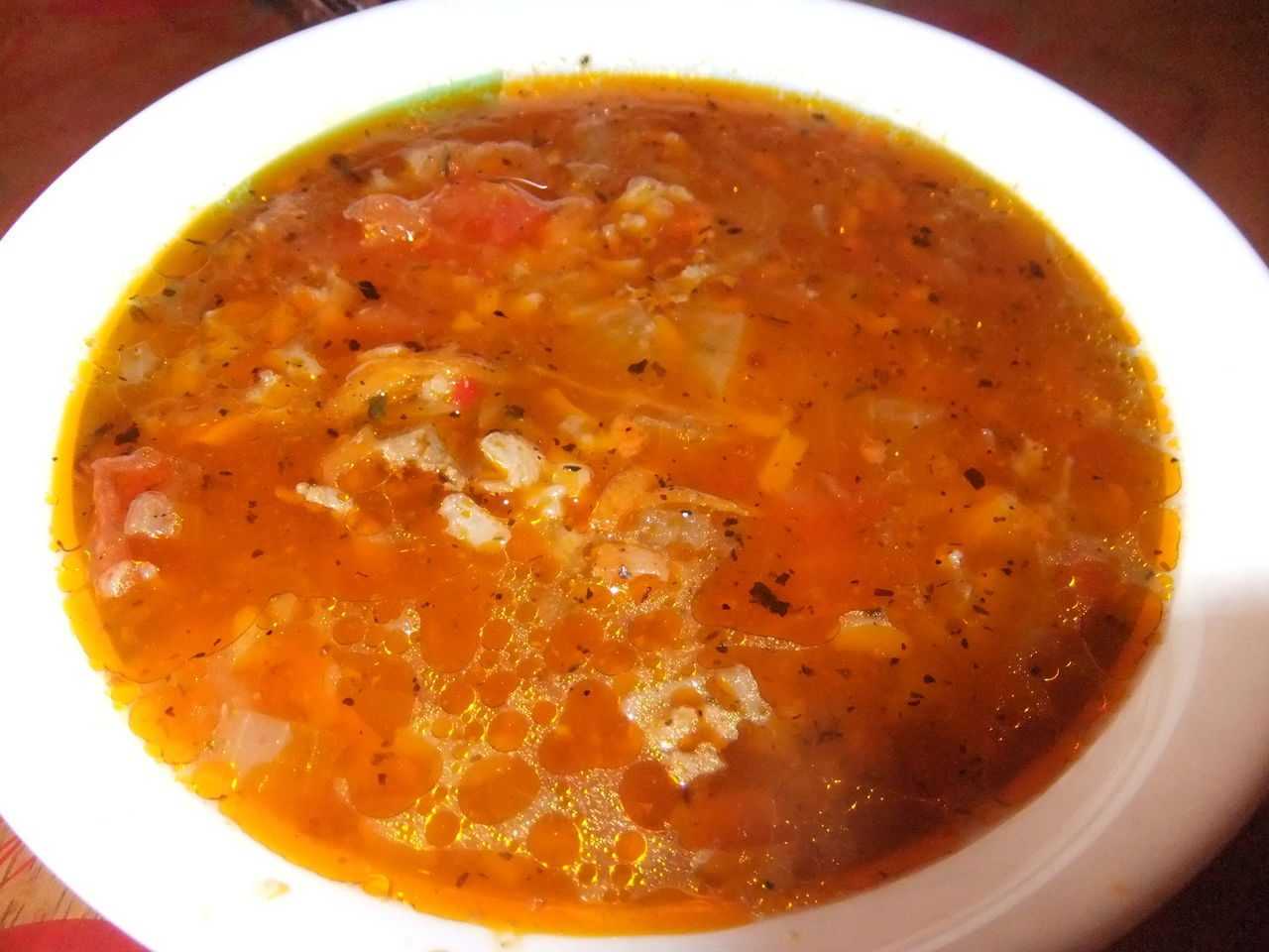 Суп с рисом рецепт пошагово с фото