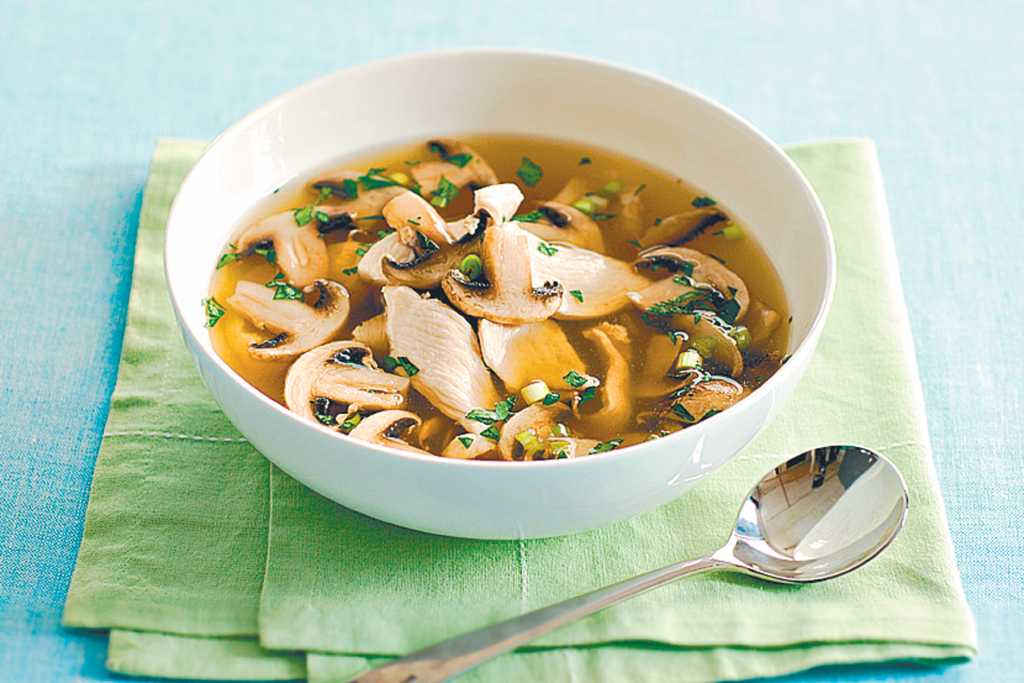 Суп из шампиньонов: как приготовить пошагово