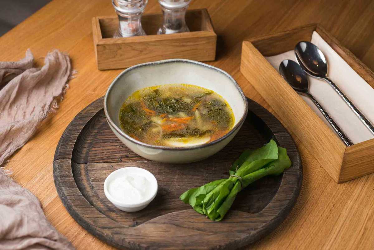 Суп из щавеля с крапивой и яйцом рецепт с фото пошагово