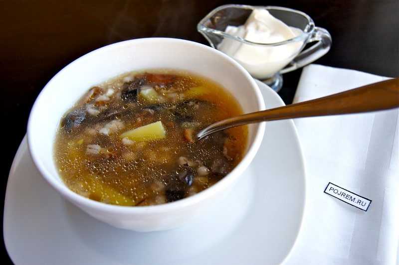 Суп с фасолью и грибами - 11 пошаговых фото в рецепте
