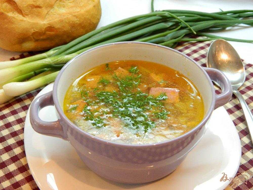 Суп с колбасой, простой и вкусный рецепт с пошаговыми фото