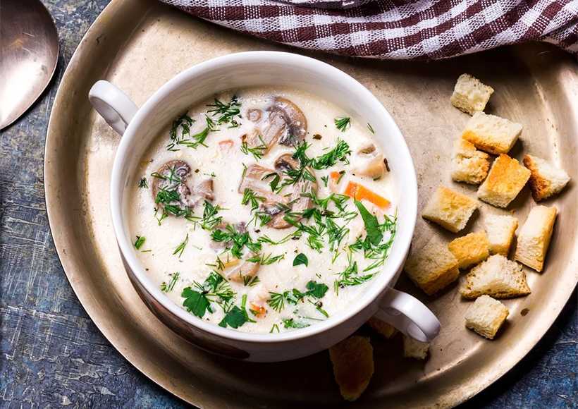 Грибной суп - 14 самых вкусных рецептов приготовления