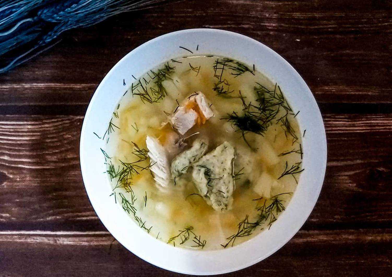 Куриный суп с галушками пошаговый рецепт с фото
