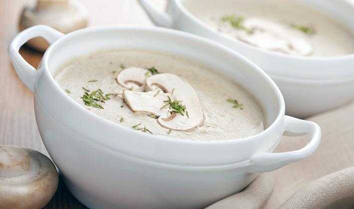 Грибной крем суп из шампиньонов со сливками - классическое обеденное блюдо франции: рецепт с фото и видео
