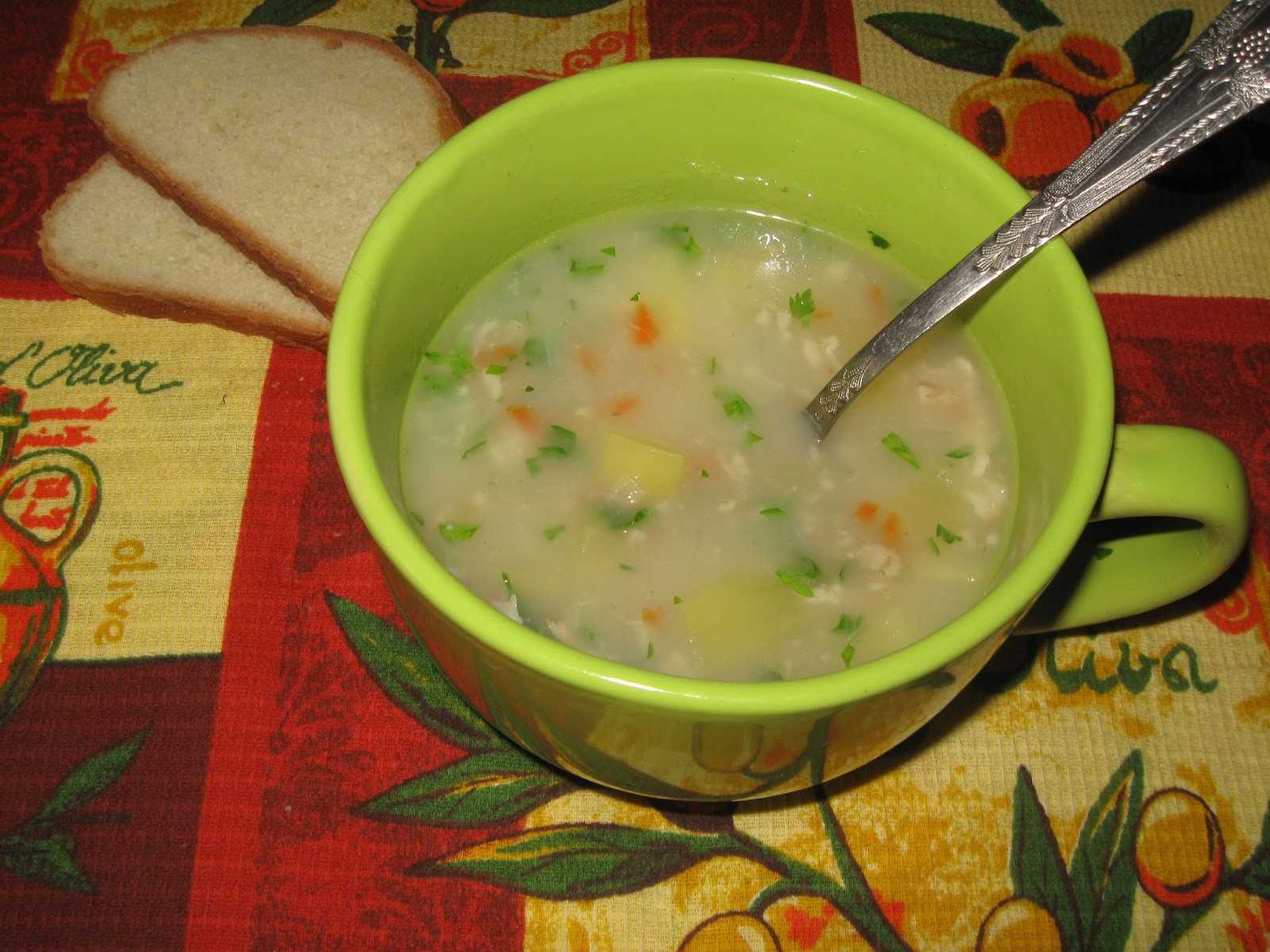 Суп с овсянкой
