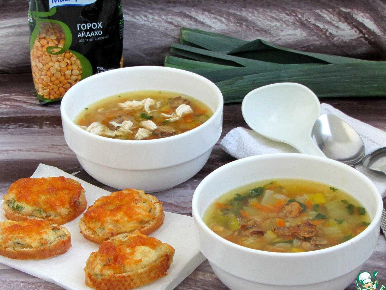 Постный гороховый суп-пюре - пошаговый рецепт приготовления с фото
