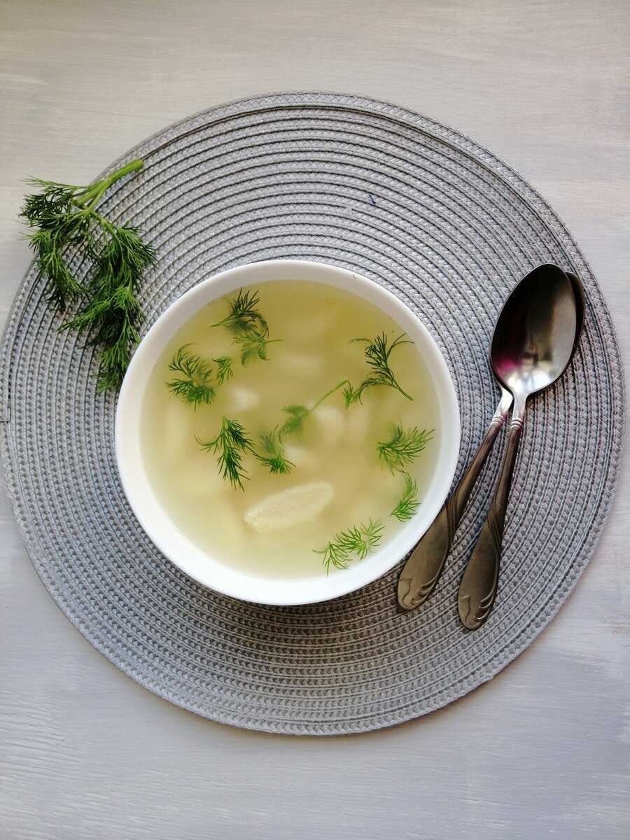 Пошаговый рецепт приготовления супа с клецками