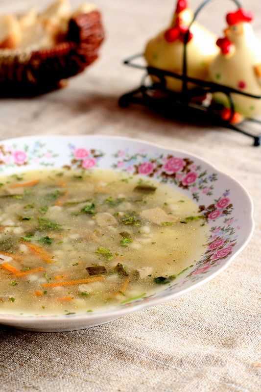 Рассольник вегетарианский