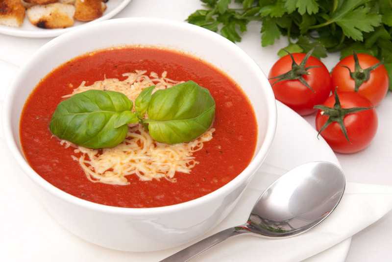 Томатный суп-пюре: простой и вкусный пошаговый рецепт приготовления