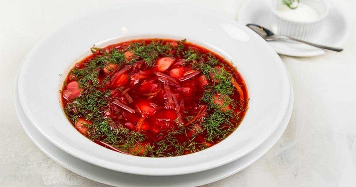 Борщ с фасолью - 19 домашних вкусных рецептов приготовления
