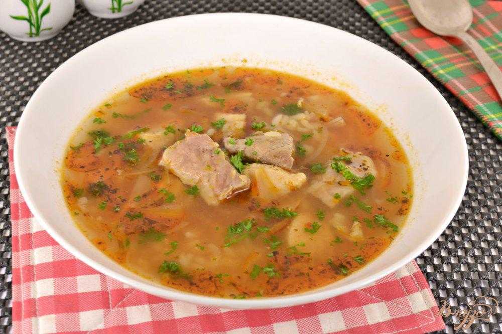 Суп картофельный - рецепт с мясом