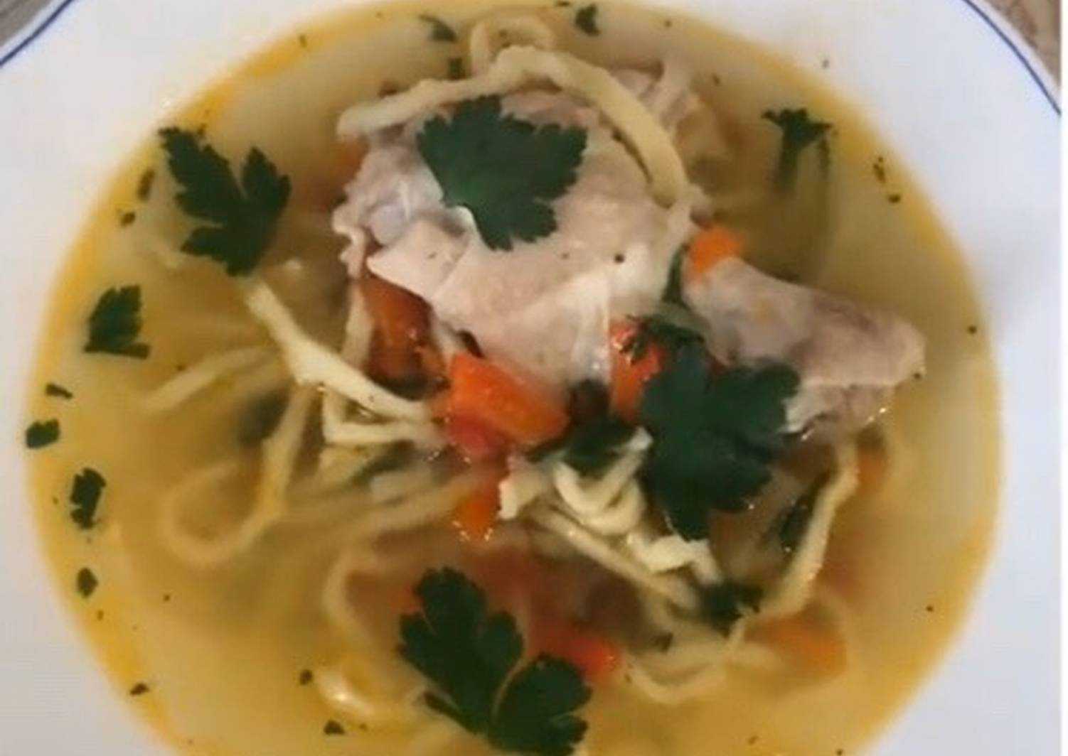 Суп молдавская зама с курицей и овощами рецепт с фото - 1000.menu