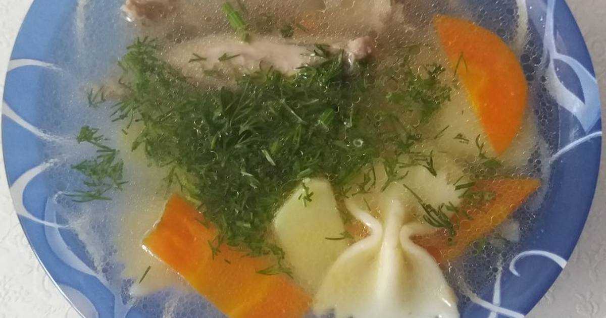 Суп из куриных шей рецепт с фото - 1000.menu