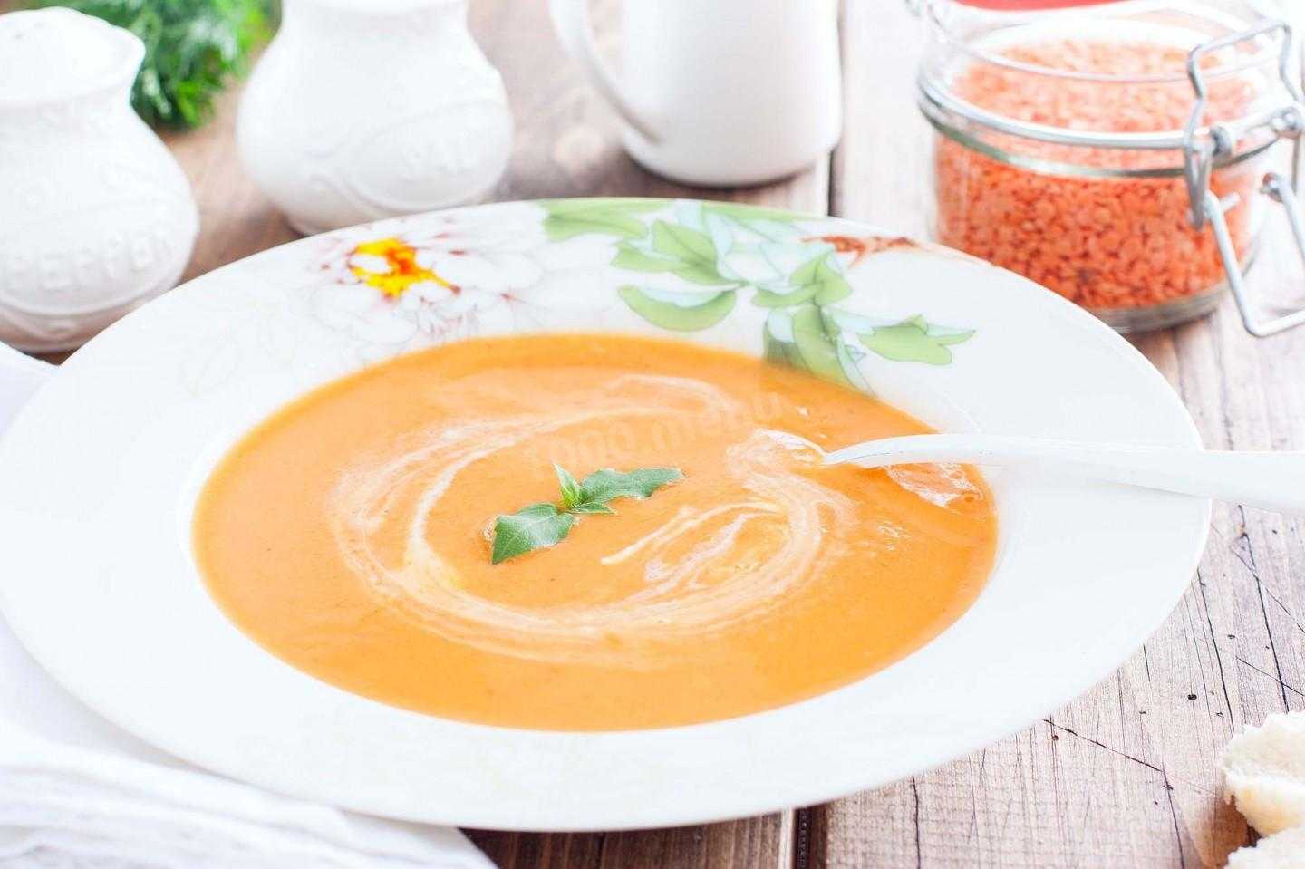 Крем-суп из моркови и красной чечевицы рецепт с фото пошагово - 1000.menu