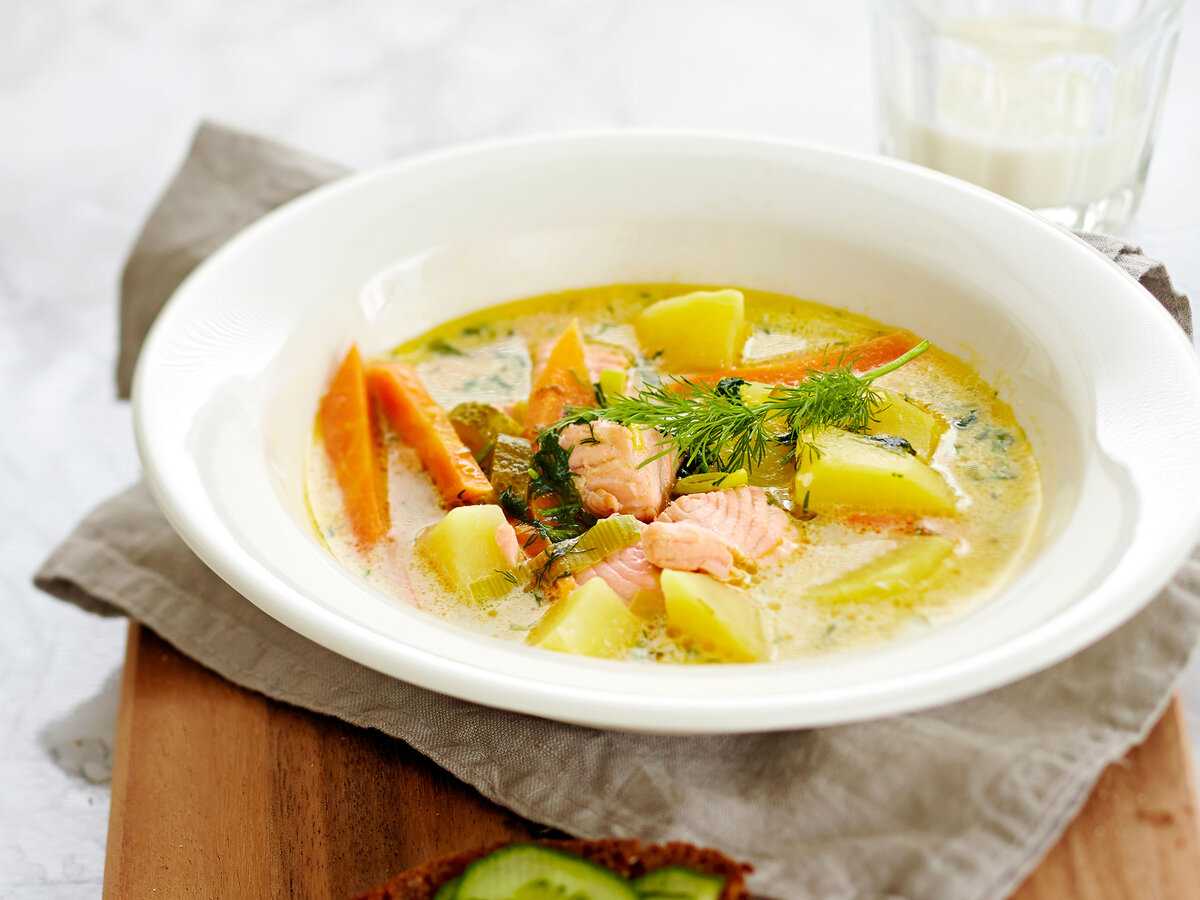 Рыбный суп из тунца свежего рецепт с фото пошагово