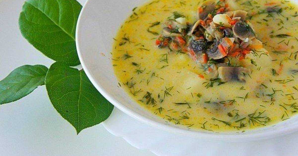 Грибные супы