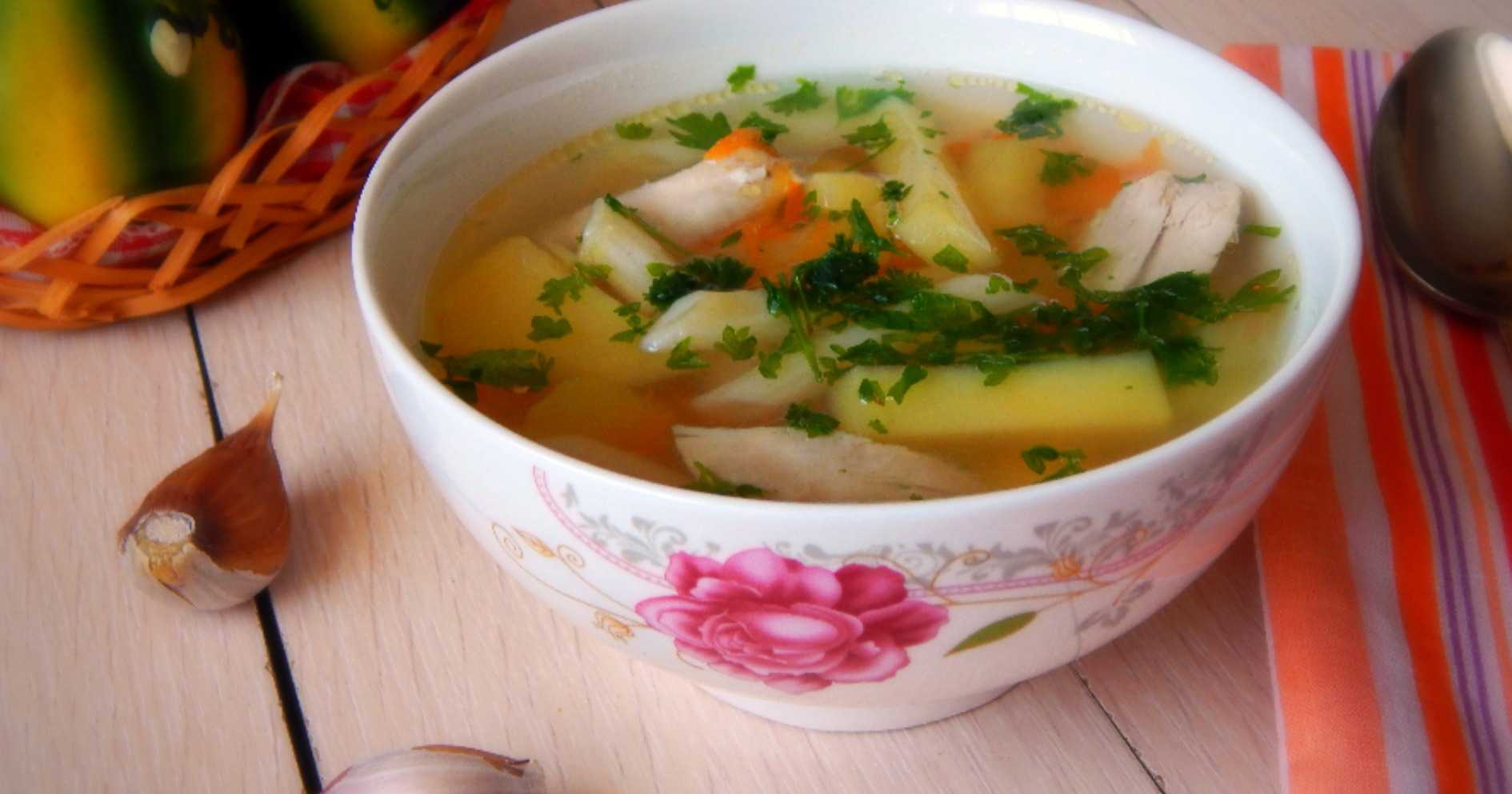 Суп с картошкой макаронами и томатной пастой рецепт с фото - 1000.menu