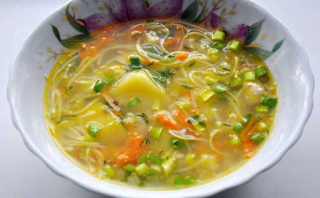 Куриный суп с вермишелью и картошкой рецепт с фото пошагово и видео - 1000.menu