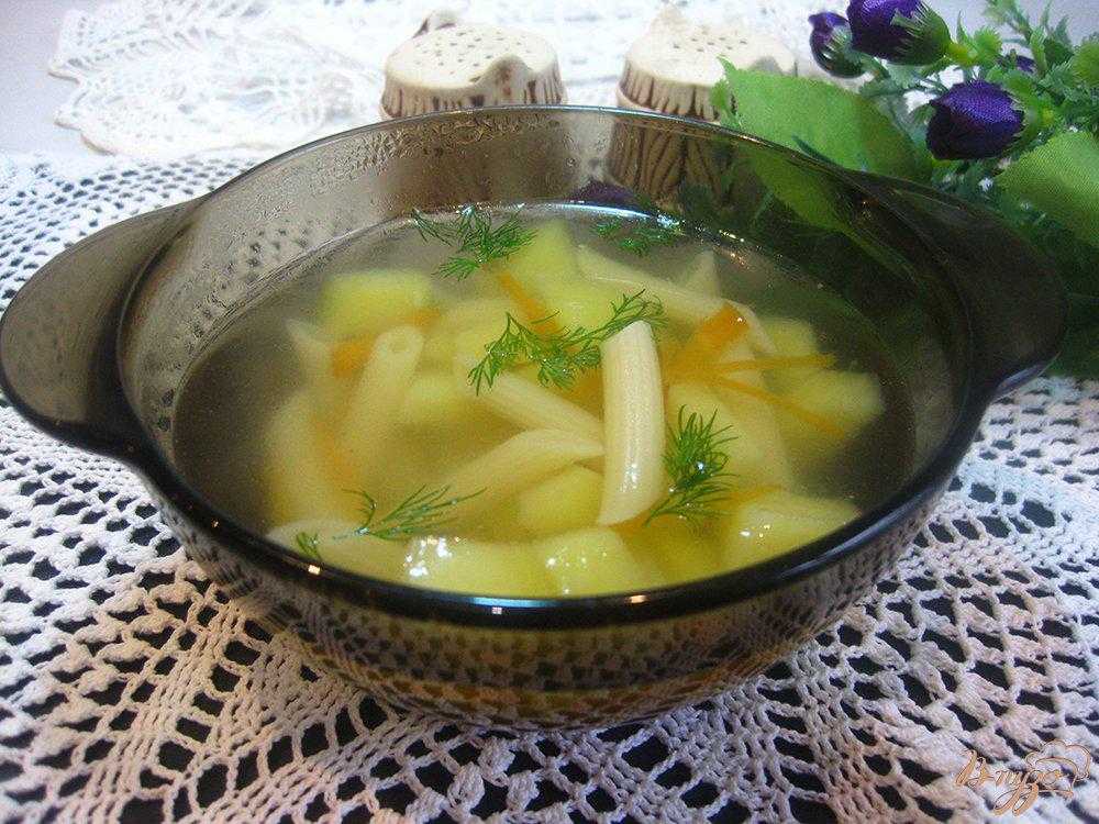 Суп с картошкой и вермишелью