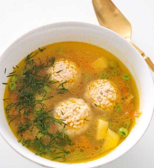 Суп с фрикадельками – 10 пошаговых рецептов с фото