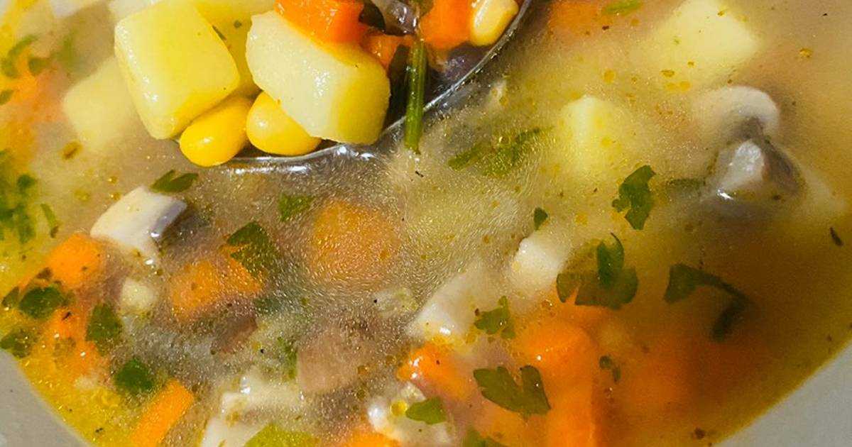 Супы из кукурузы