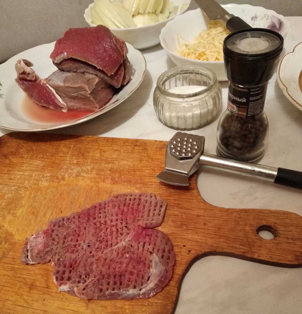 Приготовление мяса лося