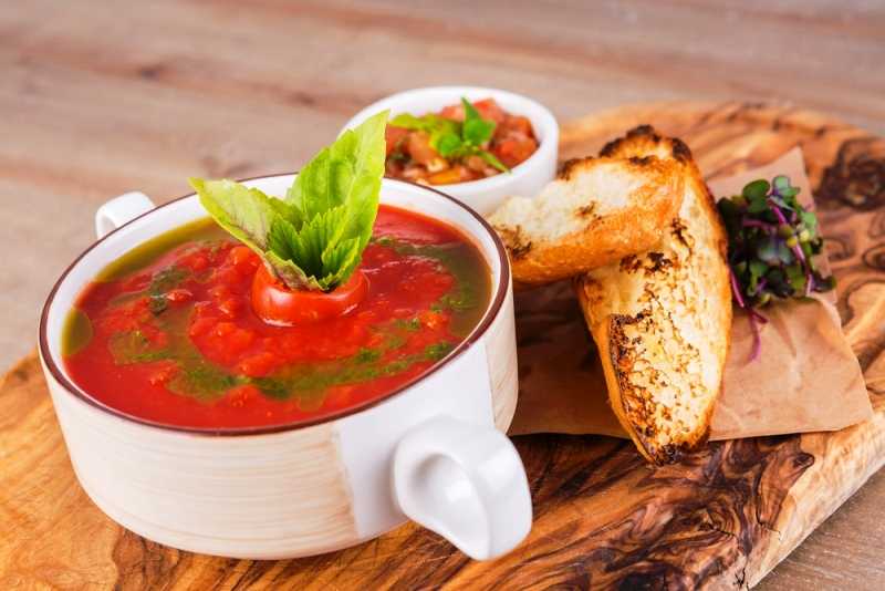 Тосканский суп из помидоров – рецепт с фото приготовления