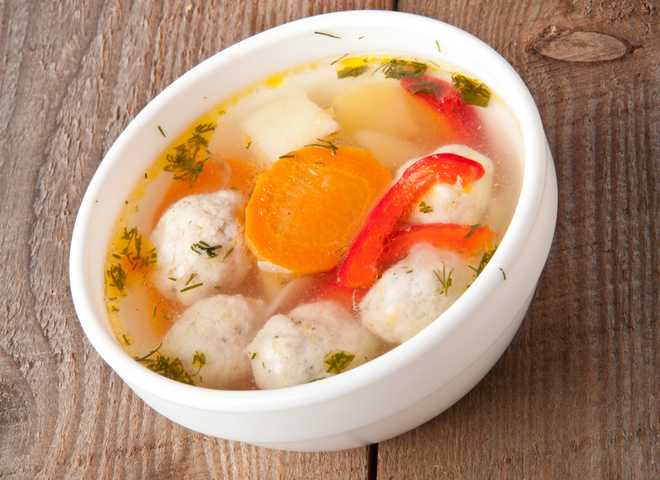 Китайский кукурузный суп с курицей