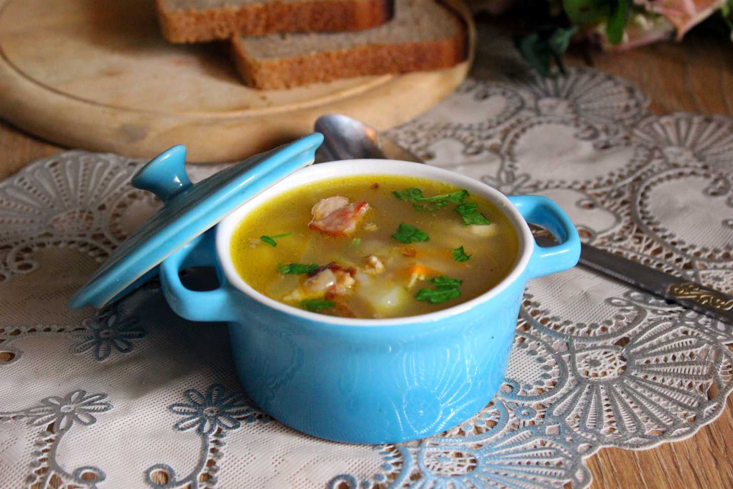 Гречневый суп на курином бульоне - незаменимое блюдо: рецепт с фото и видео