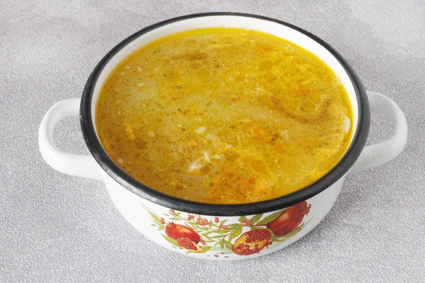 Суп картофельный с рисом
