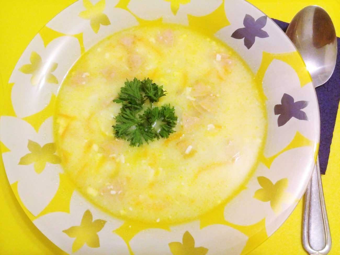 Суп из сырков из плавленных сырков рецепт с фото пошагово