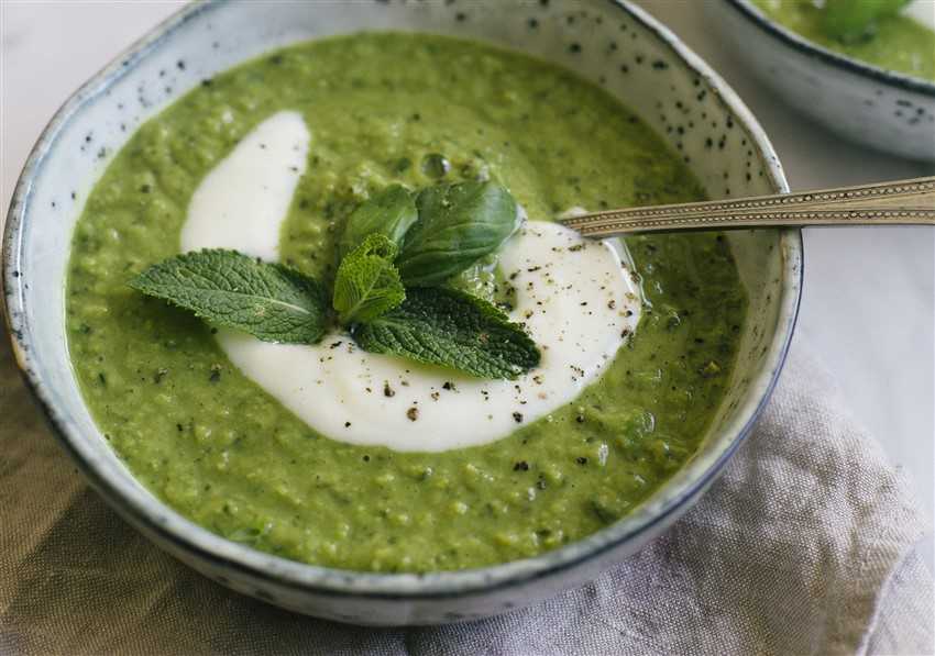Сколько калорий в супе из зеленого горошка