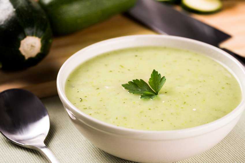 Суп из кабачков - пошаговый диетический рецепт
