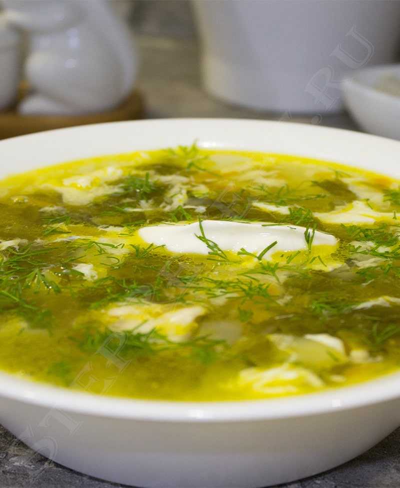 Суп со щавелем - витаминная броня против болезней: рецепт с фото и видео