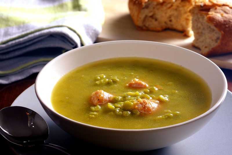 Гороховый суп с копченостями | 6 рецептов приготовленеия