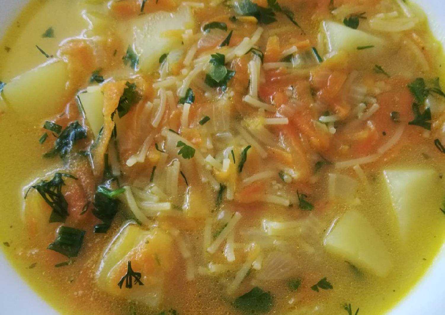 Суп из куриного филе с вермишелью рецепт с фото пошагово - 1000.menu