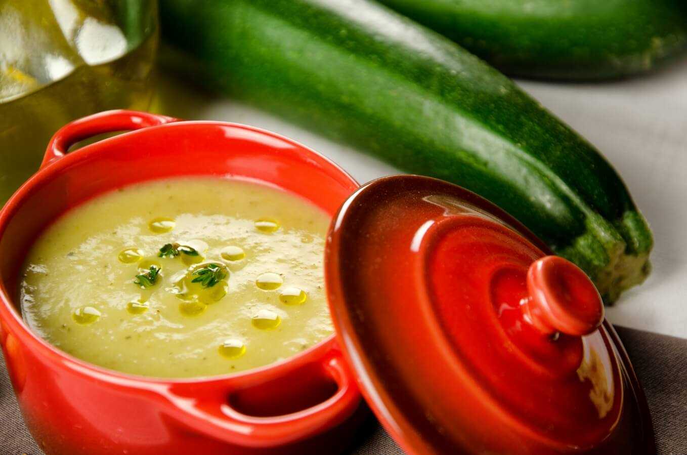 Кабачковые диетические супы