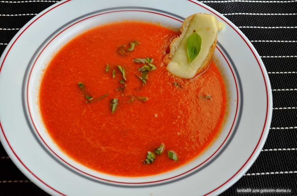 Тосканский суп из помидоров