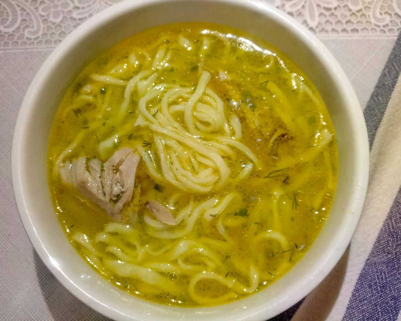 Домашняя лапша для супа - пошаговый рецепт + время приготовления