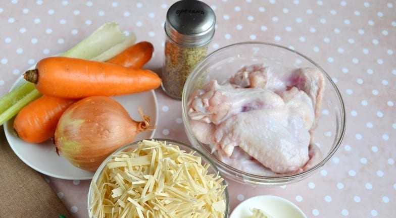 Суп из куриных крылышек - пошаговый рецепт с фото |  первые блюда