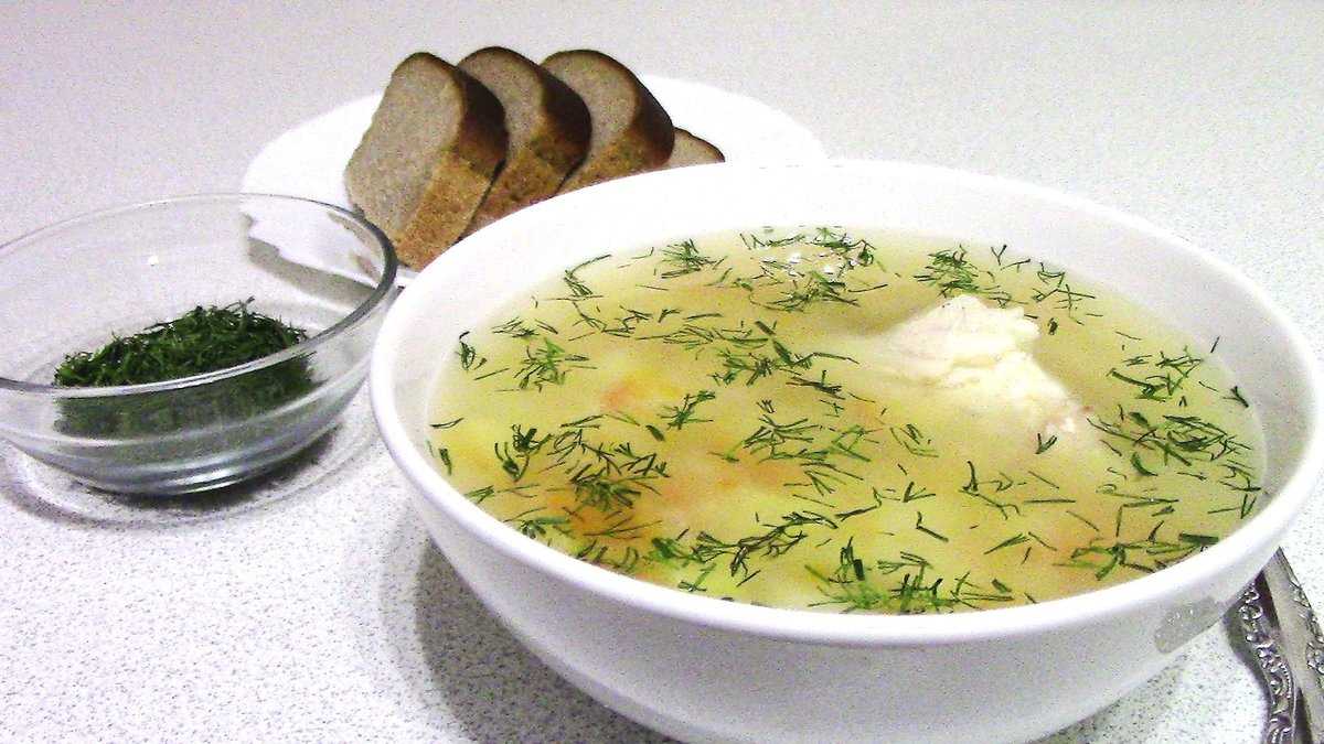 Простой рыбный суп из трески (филе)