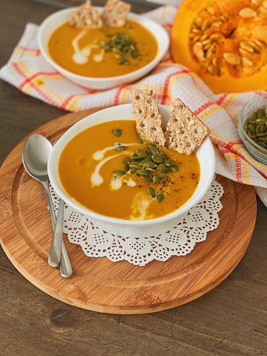 Суп-пюре из тыквы с мясом: лучшие рецепты с фото. тыквенный суп-пюре на мясном бульоне