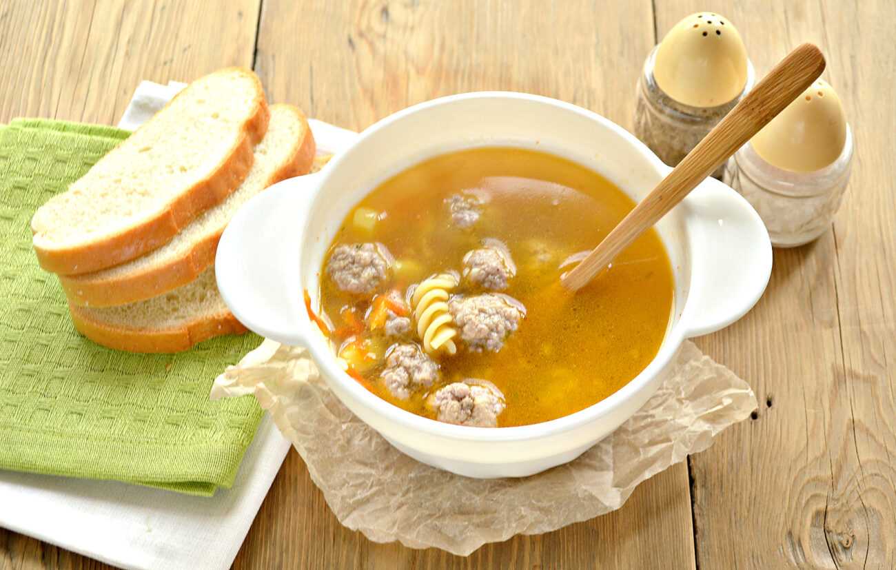 Суп с картошкой и фрикадельками