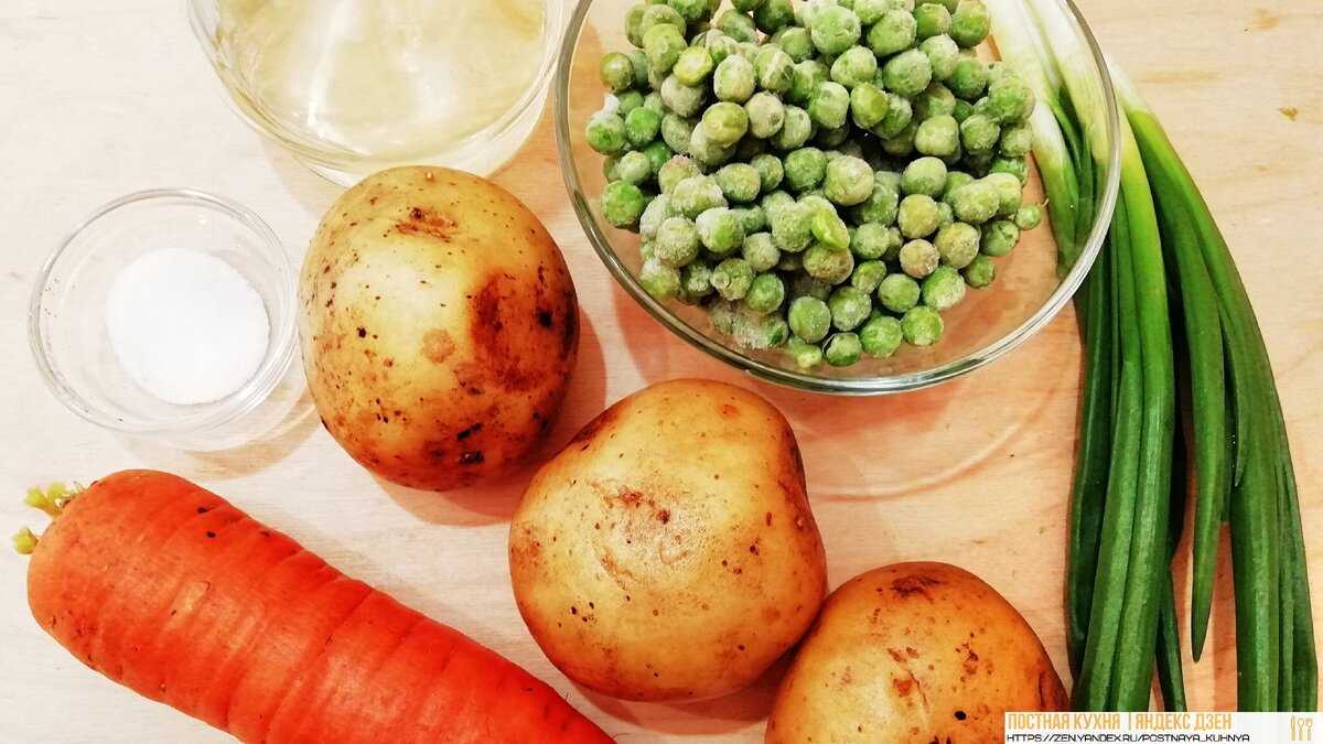 Суп из зеленого горошка замороженного - отличное разгрузочное блюдо: рецепт с фото и видео