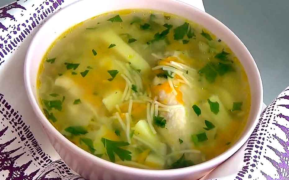 Куриный суп — рецепты приготовления домашнего супа с вермишелью